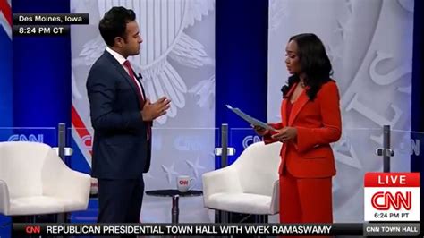 Cnn Town Hall Host Tries To Disrupt Vivek Ramaswamy As He Reveals Truth Behind J6 Vigilant