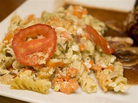 Gratin De Pâtes Au Pesto Et Aux Légumes Recette Ptitchef