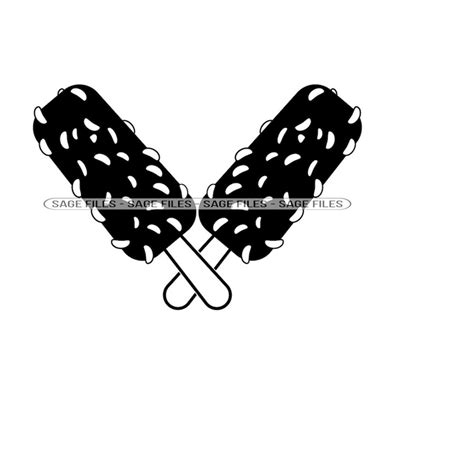 Chocolate Ice Cream Logo Svg Ice Cream Svg Popsicle Svg I Inspire