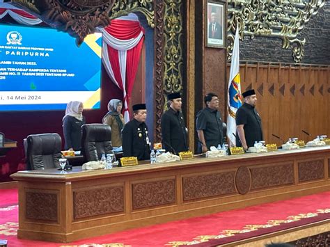 Sahkan Perubahan Rpjmd 2021 2026 Edi Purwanto Harapkan Realisasi Dan