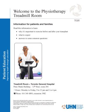 Fillable Online Welcome To The Physiotherapy Fax Email Print PdfFiller