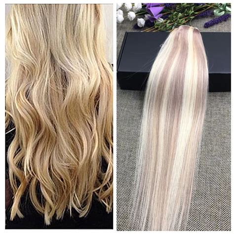 Full Shine Piano Color 18 613 Blonde One Piece Clip In Real Human Hair