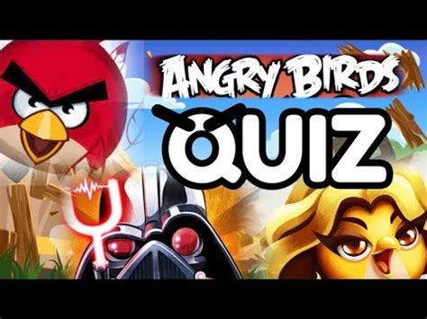 Angry Birds QUIZ YouTube