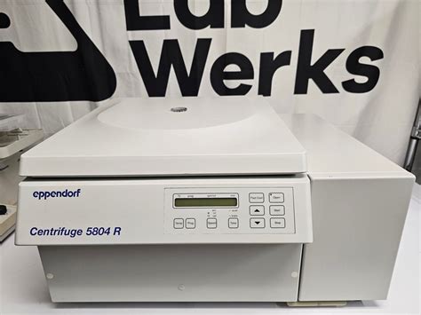 Eppendorf 5804 R 5804r Refrigerated Centrifuge F45 30 11 Rotor Teste