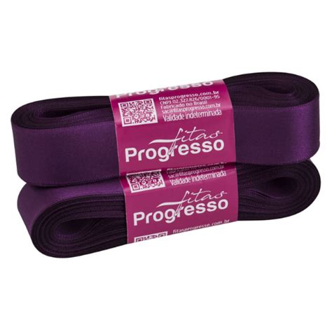 Fita Cetim Cf Simples Mmx M Violeta Progresso