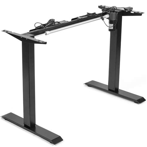 VIVO Black Electric Standup Desk Frame Workstation Single Motor