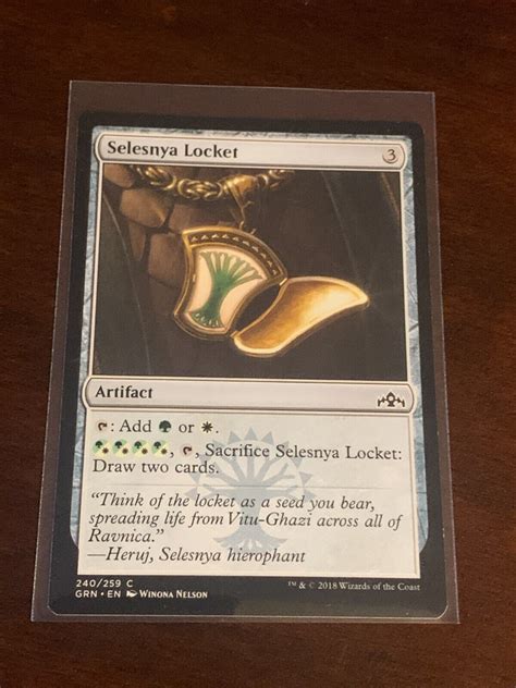 Magic The Gathering Guilds Of Ravnica Selesnya Locket Ebay