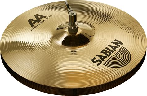 Sabian AAX Medium Hi Hat Cymbals Pair Brilliant Finish