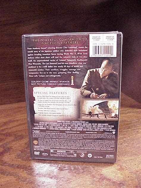 Letters From Iwo Jima Dvd 2 Disc Special Edition New And Sealed Dvds And Blu Ray Discs