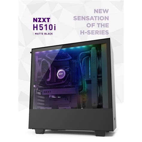 ~協明~ Nzxt美商恩傑 H510i 數位控制 全透側電腦機殼 內建smart Device V2數位控制盒 蝦皮購物