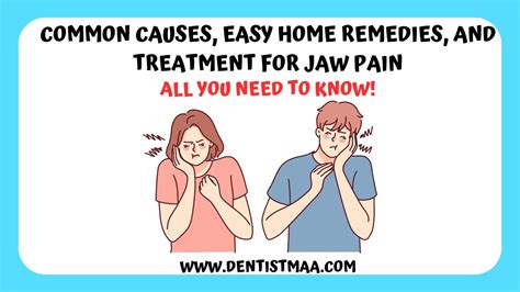 Common Causes, Easy Home Remedies, and Treatment for Jaw Pain - DentistMaa