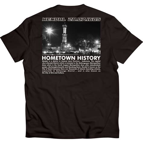 Jual Kaos Kendal Tshirt Kota Kendal Hometown History Of Kendal Shopee