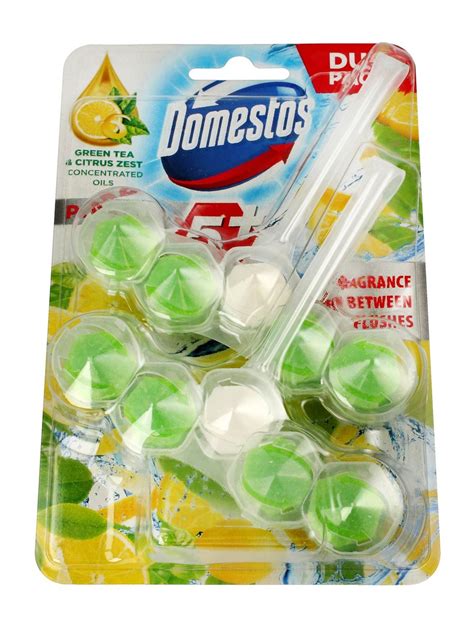 Domestos Green Tea Duo Kostka Wc Power Koszyk X G Unilever