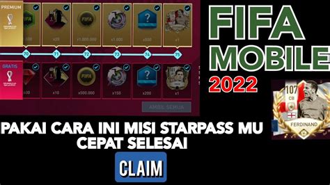 Cara Cepat Menyelesaikan Star Pass Fifa Mobile Fifa Mobile