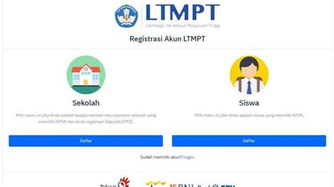 Sebelum Ditutup Begini Cara Regristasi Akun LTMPT Dan Jadwal Tahapan