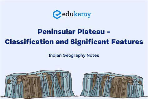 Peninsular Plateau Classification And Significant Features Upsc