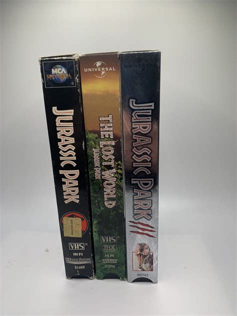 Jurassic Park The Lost World Jurassic Park Jurassic Park 3 Trilogy