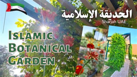 Islamic Botanical Garden Al Dhaid Sharjah Ms Listan Tour YouTube