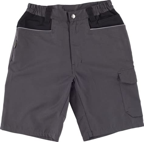 Multi Bolso Nas Bermudas Refor O Na Gola Cinza Escuro Preto