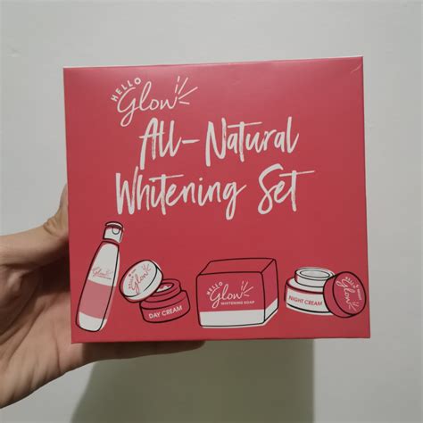 Hello Glow All Natural Whitening Set Beauty And Personal Care Face
