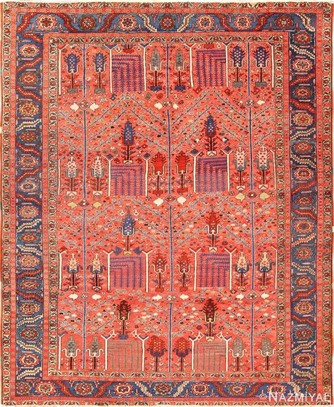 Rusty Red Persian Heriz Rug 49291 Nazmiyal Persian Rugs