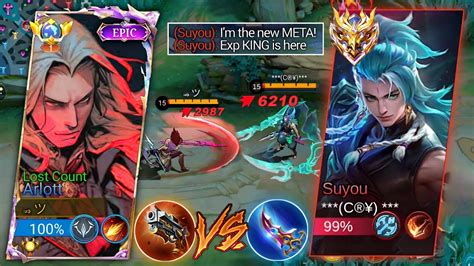 ARLOTT VS SUYOU THE NEW KING OF EXPLANE Insane Lifesteal Combo Who