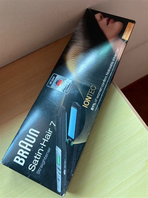 Braun Hair Straightener Beauty And Personal Care Hair On Carousell