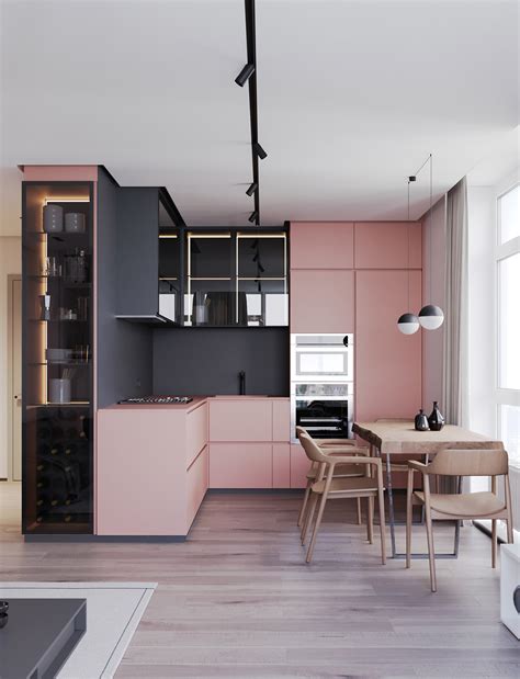 51 Inspirational Pink Kitchens With Tips & Accessories To Help You ...