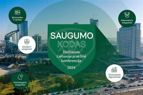 Lietuvos Visuomenei Rengiama Did Iausia Konferencija Saugumo Kodas