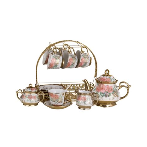 Adult Tea Set Tea Set Tea Set Ceramic Coffee Pot Ceramic Tea Set Home ...