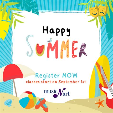 Happy Summer Holidays - musicNart