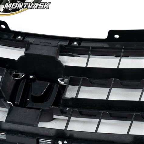 Fit For 2010 2012 Honda Crosstour Black And Chrome Front Bumper Upper Grille Mesh Ebay