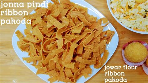 Jonna Pindi Ribbon Murukulu Jowar Flour Ribbon Pakoda Jonna Pindi