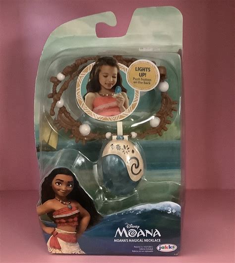 Disney Moana Light Up Necklace New Paypal