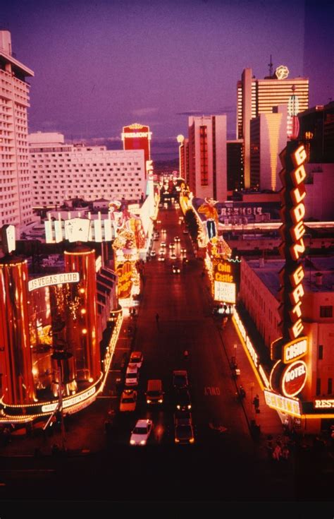 S Fremont Street Las Vegas Original Mm Slide Transparency Ebay