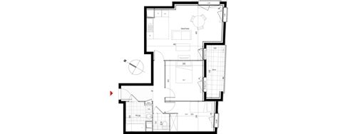 Plan Appartement T De M Neuf R Sidence Les Ateliers