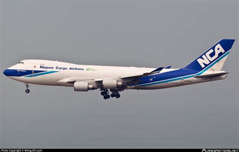 JA06KZ Nippon Cargo Airlines Boeing 747 4KZF Photo By Wong Chi Lam ID