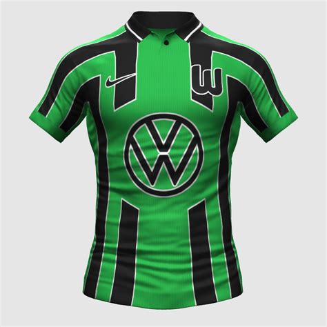 Wolfsburg Home Retro Concept Fifa Kit Creator Showcase