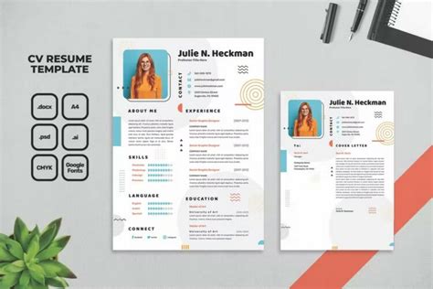 30 Best Resume And Cv Templates For Web And Graphic Designers Theme Junkie