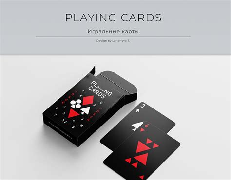 Playing cards. Игральные карты on Behance