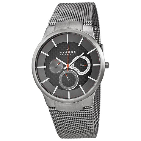 Skagen Titanium Multifunction Men's Watch 809XLTTM - Titanium - Skagen ...