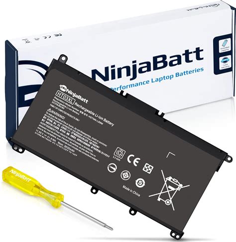 NinjaBatt HT03XL L11119 855 Batteria Per HP Pavilion 15 Cs0xxx 15