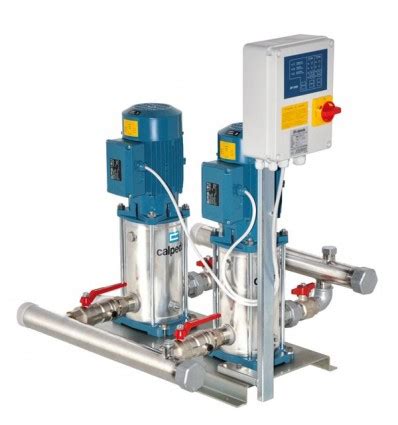 Calpeda Mxvb Vertical Twin Booster Pumps Set V