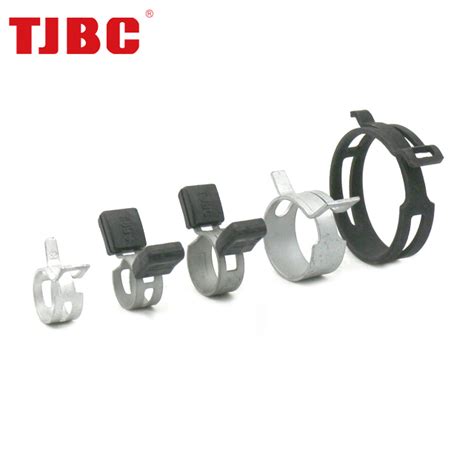 High Quality Galvanized Steel Spring Hose Clamps With Bandwidth 6 8 10