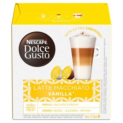 Nescafe Dolce Gusto Vanilla Latte Macchiato Capsules G