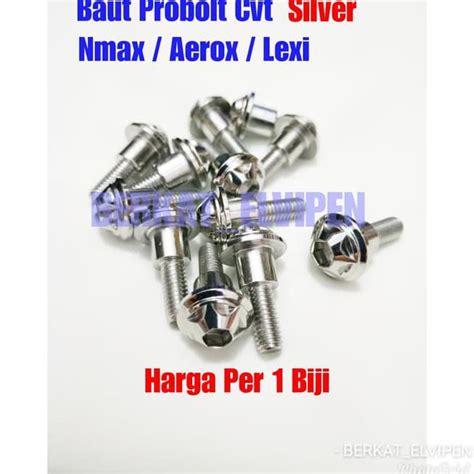 Jual Baut Probolt Cover Cvt Yamaha Nmax Aerox Lexi Xmax Anti Karat