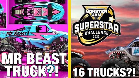 Mr Beast Monster Truck Superstar Challenge Details Revealed Monster