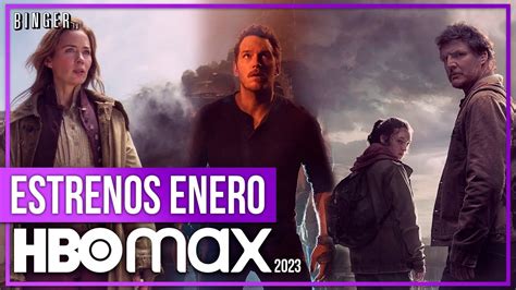 Estrenos HBO Max ENERO 2023 Series y Películas YouTube