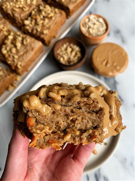 Vegan Carrot Cake Baked Oatmeal RachLmansfield