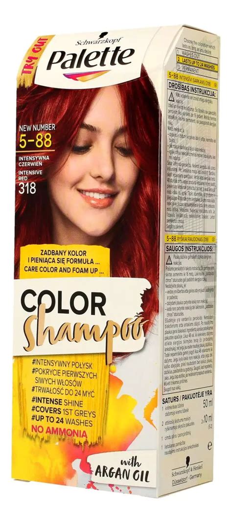 Schwarzkopf Palette Color Shampoo Szampon Koloryzuj Cy Bez Amoniaku